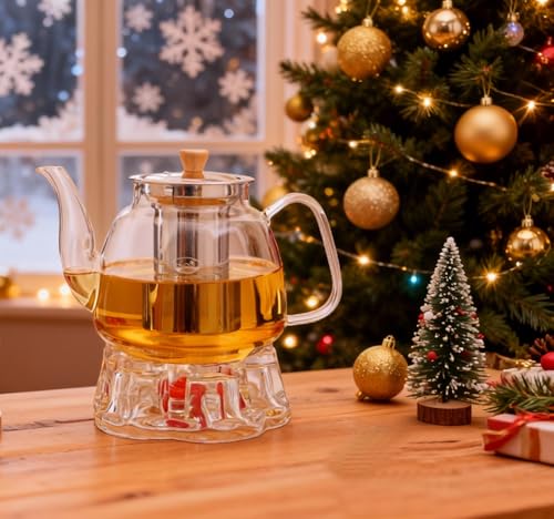 Glass Teapot with Infuser (37.5oz(1100ml))