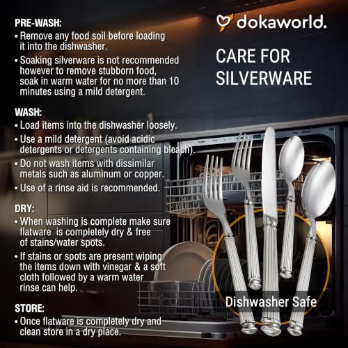 Stainless Steel Flatware (Roma Design)
