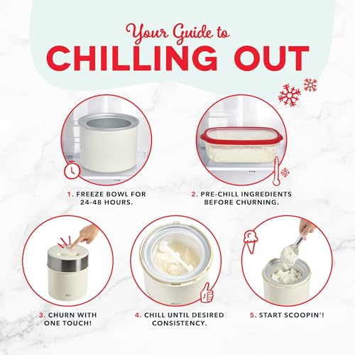 Deluxe Gelato & Ice Cream Maker (2 Quart / Cream)