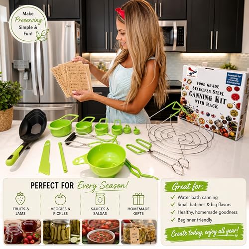 Complete Canning Starter Kit (Bright Green)