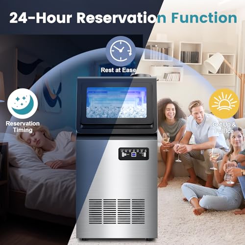 Commercial Ice Maker Machine 152LBS (152Lbs/24H-4K5D)