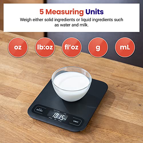 Food Kitchen Scale (Black)