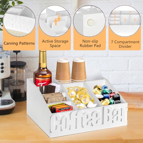 Coffee Bar Organizer for Coffee Bar Accessories