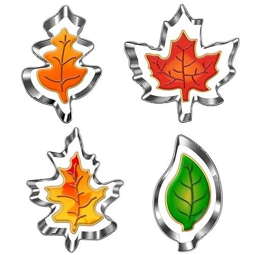 Fall Leaf Cookie Cutter Set
