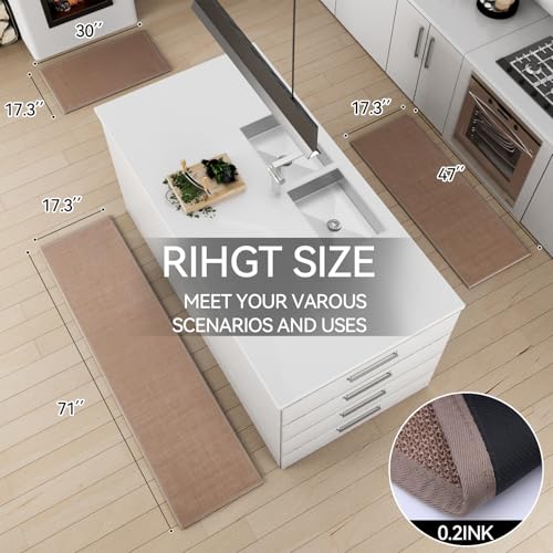 Kitchen Mat Set of 2 PCS