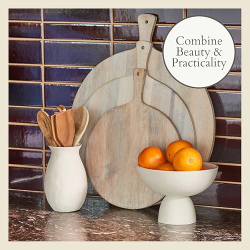 Wood Cutting Board (19"L x 15"W)