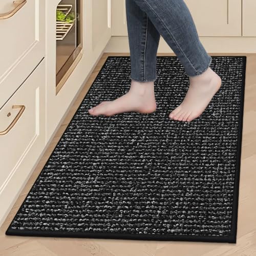 Kitchen Rugs 24"x36" (Black / 24" X 36" (Rectangular))