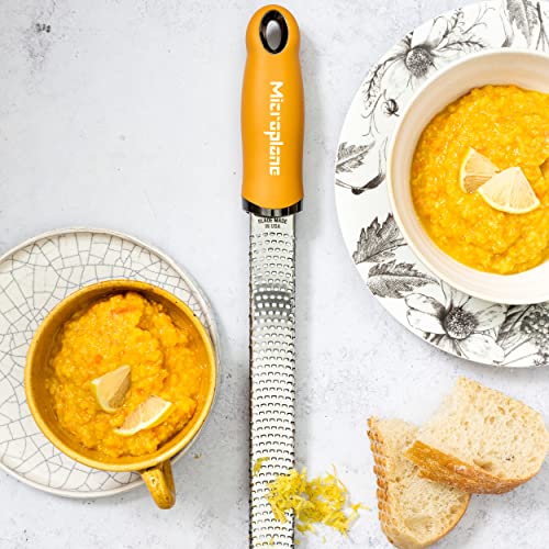 Premium Zester Grater in Mustard
