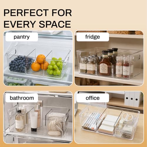 8 Pack Pantry Organizers and Storage (8 Count)