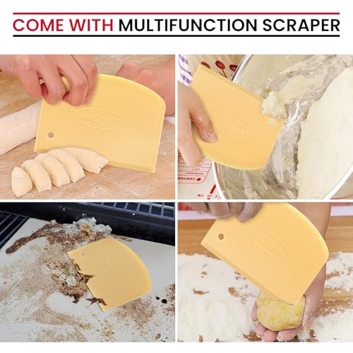 2PCS Pizza Stones for Oven Grill (12" x 12" (2 Pack))