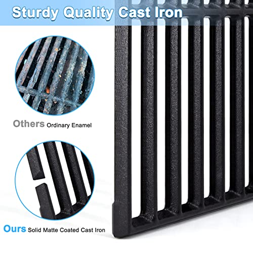18 Inches Grill Grates Replacement for Charbroil Performance 463377319 (18'' x 22 1/4'' for 3 Pcs)