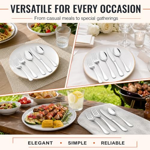 Silverware Set (40 Pieces)