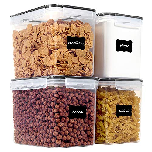 3.6L Food Storage Containers (Black / 3.6L)