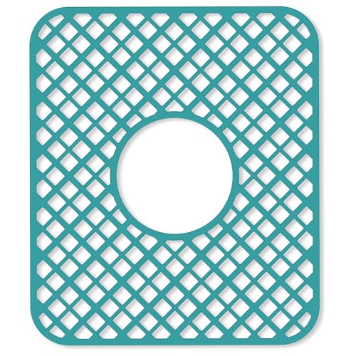 2 Pack Silicone Sink Mat Protector for Kitchen Sink