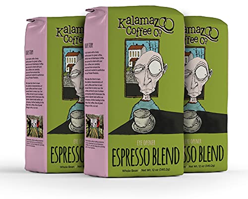 Espresso Blend Whole Bean Coffee (12 Ounce (Pack of 3))