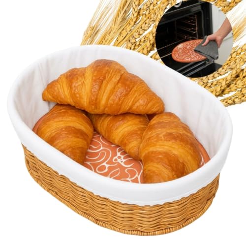 Bread Basket with Warmer (Bohemian)