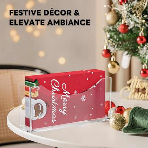 2 Pack Value Acrylic Napkin Holder
