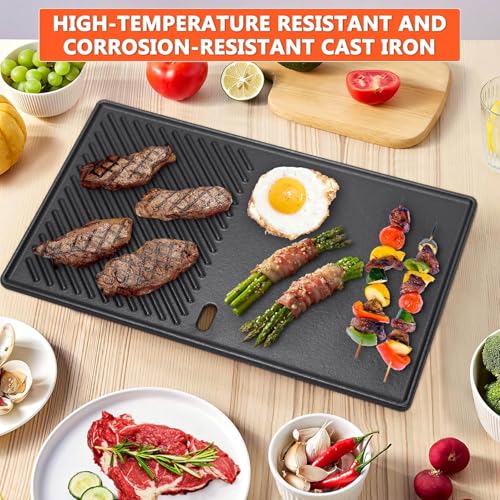 Reversible Griddle Replacement Parts (18.9" x 11.2" x 0.5")