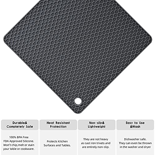 Silicone Pot Holders (4 Count)