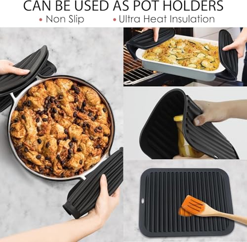 Silicone Trivets for Hot Pots and Pans