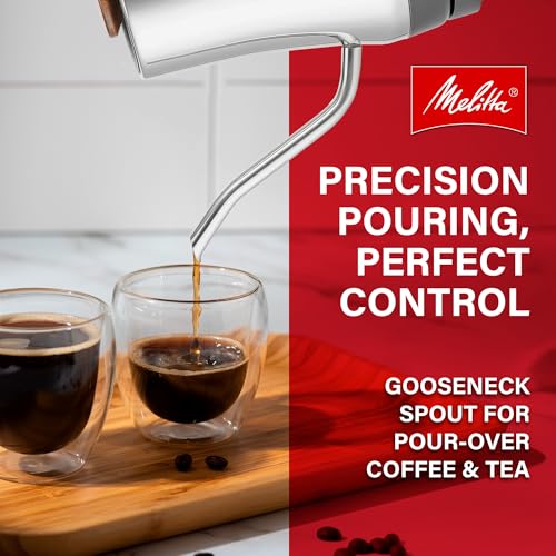 Precision Pour X Stainless Steel Gooseneck Electric Kettle (Stainless Steel Handle)