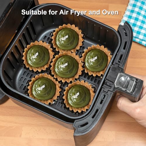 3 Inch Mini Quiche Pans 12 Pack (3*0.8IN)