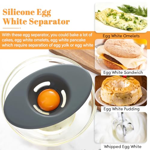 Set of 2 Silicone Egg Separators (2 Count)