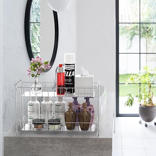 2 Tier Countertop Spice Rack Organizer