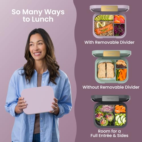 Modern Adult Bento Lunch Box with 3