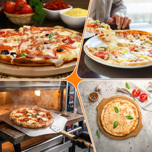 16"x18" Pizza Peel with Wooden Handle (16" x 18")