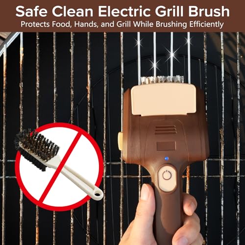 Electric Grill Brush for Outdoor Grill