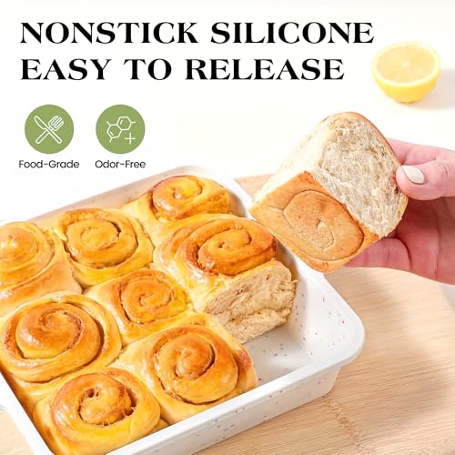 8x8 inch Silicone Square Cake Pan (Square / 8 inch)