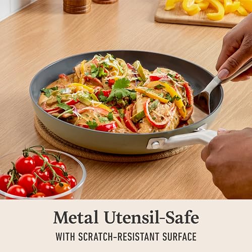Ceramic Nonstick 12 (12-Piece Set / Silver Ash)