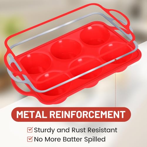 Jumbo Muffin Pan (Metal Framed: 6-Cup Jumbo)