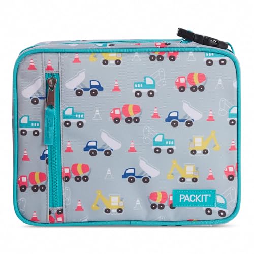 Freezable Classic Lunch Box (Construction Trucks)