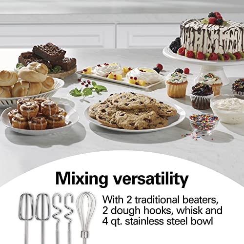Classic Stand and Hand Mixer (Red / 290 Watts Peak Power)