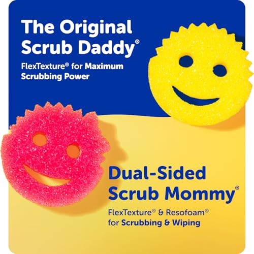 Scrub Mommy Kitchen Sponges for Dishes & Wiping Spills (9 Count)