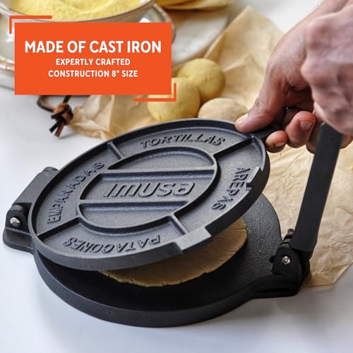 USA Tortilla Press (Cast Iron / 8 Inch)