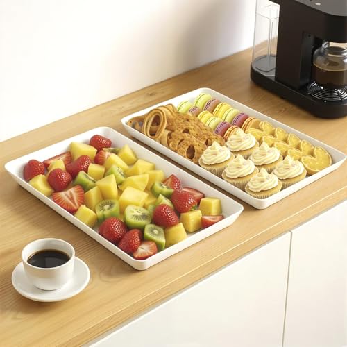 2 pcs Serving Tray for Entertaining (2 Count)