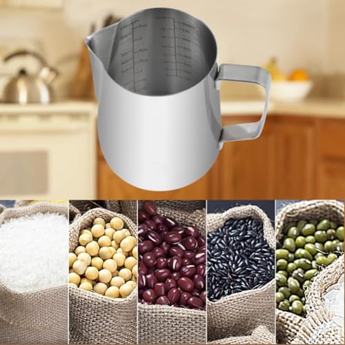 Stainless Steel Measuring Cup (Medium, 20 oz (600 ml, 2.4 cups))