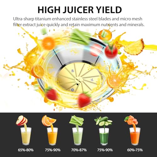 1300W Centrifugal Juicer Machine (Red)