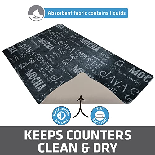 Coffee Maker Mat (CM1220JCP / 12" x 20")