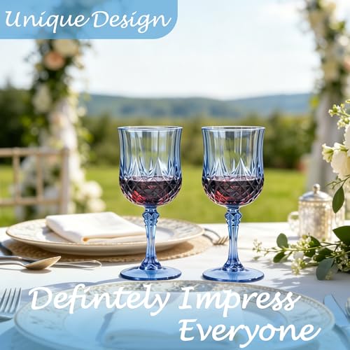24Pack Plastic Wine Glasses (24 Count)