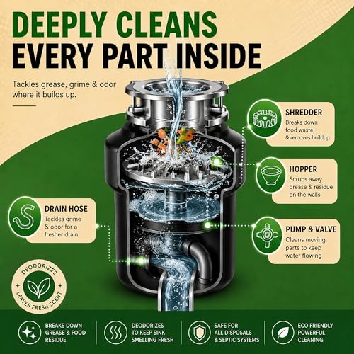 Dishwasher Cleaner + Garbage Disposal Cleaner (Dishwasher + Garbage Disposal Cleaner)