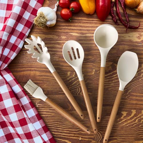 Cooking Utensils Set (White)