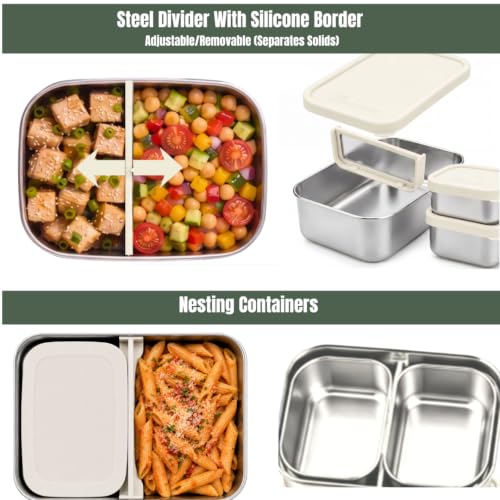 Flexibento 40 OZ Set (Vanilla set of 3: 1*40OZ + 2 *9 OZ)