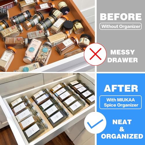 Spice Drawer Organizer (8 Count)