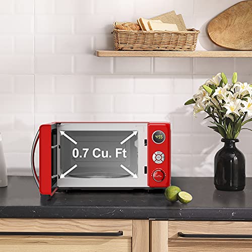 GLCMKA07RDR 07 Microwave Oven (Red / .7 cu ft / Classic)