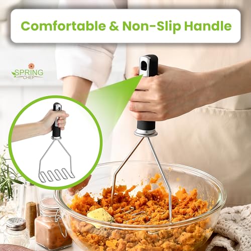 Stainless Steel Potato Masher (Large)