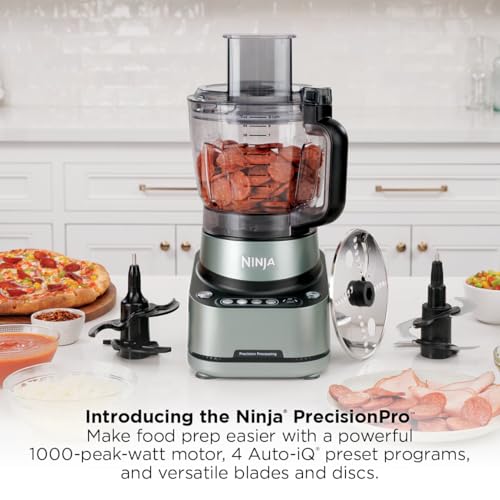 PrecisionPro Food Processor & Dough Mixer (Silver)